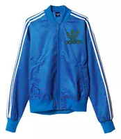 chaqueta adidas vintage superstar track cool point red blue